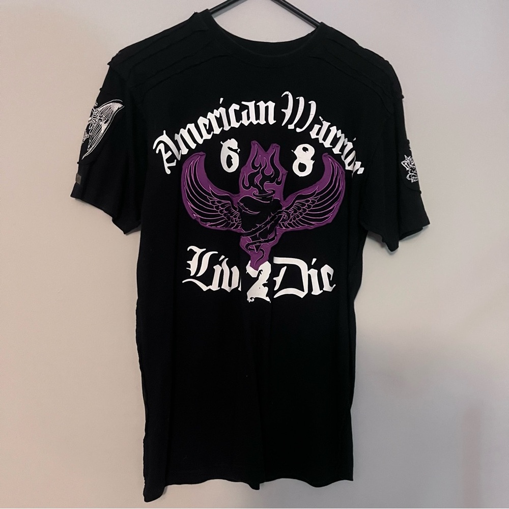 Black Label vintage Graphic T-Shirt